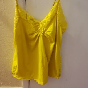 Bright lace cami